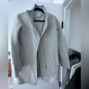 J.Crew Wool Jacket, gray, size 00